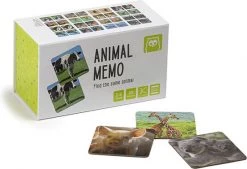 Eurekakids Animal Memo - Memoryspel Met Grote Kaarten - Dieren